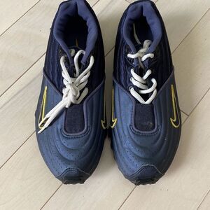 Nike Air Max Lace Up Low Top Running Athletic Sneaker Shoes Purple Blue Size 7